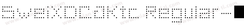 SweiXDCJKtc Regular字体转换